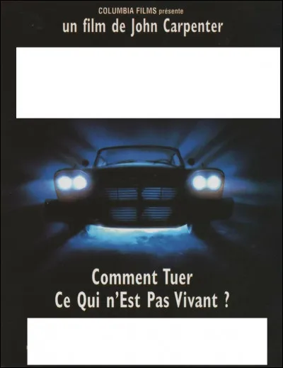 À quel film correspond cette affiche ?