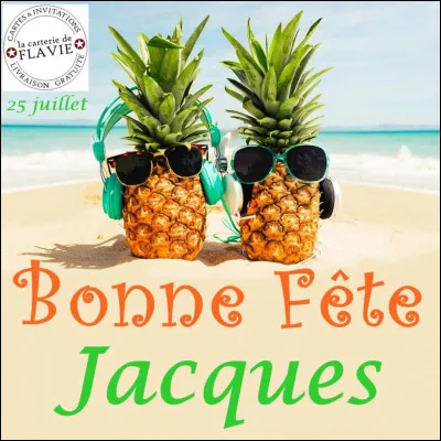 25 juillet, c'est la saint Jacques ! Il est bien cach&eacute; dans sa coquille, mais on va le retrouver gr&acirc;ce au...