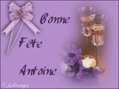 La 5, c'est la saint-Antoine ! C'&eacute;tait le 2e pr&eacute;nom du chanteur devenu c&eacute;l&egrave;bre en 1966 par ses &eacute;lucubrations ! Quel &eacute;tait son premier p&eacute;nom ?