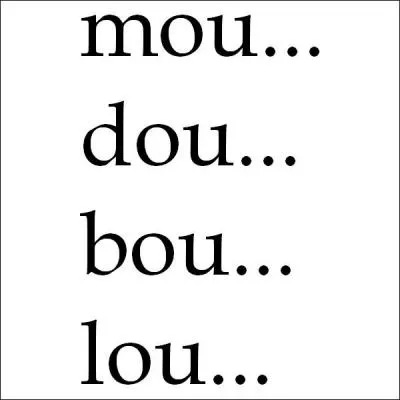 On a effac la fin de ces mots. Retrouve-la.