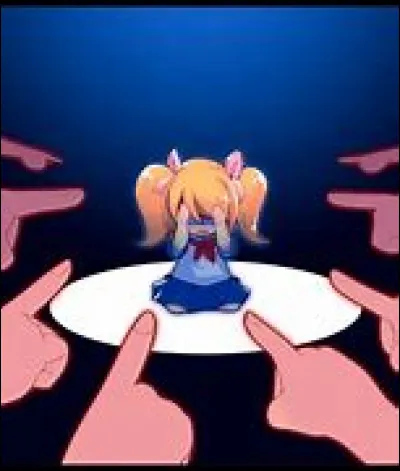 Quelqu'un te fait du mal. Quelle est ta réaction ?