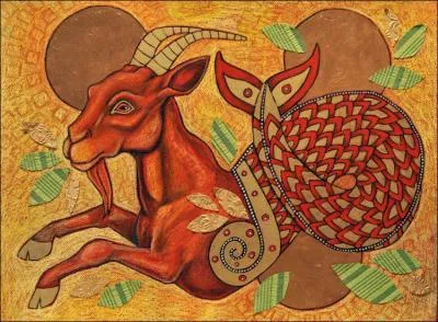 Aegipan, voulant chapper  Typhon, se changea en crature mi-chvre, mi-poisson. Sous cette forme Zeus le changea en toile, qui devint alors la constellation du :