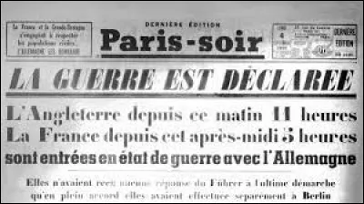 Comment s'appelle la période de 1939 à 1940 ?