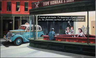 Un détour par New-York, pour un rôle assez "confiné" !