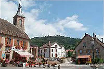 Commune du Grand-Est, dans l'arrondissement de Molsheim, Ranrupt se trouve dans le d&eacute;partement ...