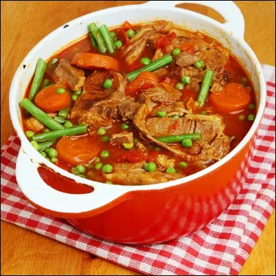 Quelle viande est utilis&eacute;e dans la recette du navarin ?