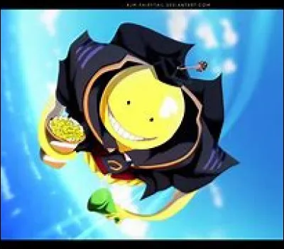 Quelle est la vitesse que peut atteindre Koro Sensei ?