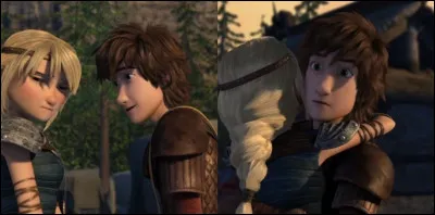 Dans l'épisode "Les Péchés du passé" Harold dit à Astrid ''Mais Astrid, tu m'as trouvé, c'est le seul cadeau dont j'ai besoin, c'est toi mon cadeau''.