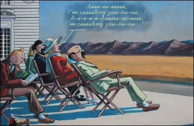 Tout le staff de Tintin est convoqué : La Castafiore change de registre (vocal), parfaitement à l'aise dans le rôle joué par Marianne Sägebrecht !