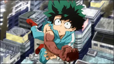 Qui est la personne à qui Izuku va venir en aide lors de l'examen pour rentrer à Yuei ?