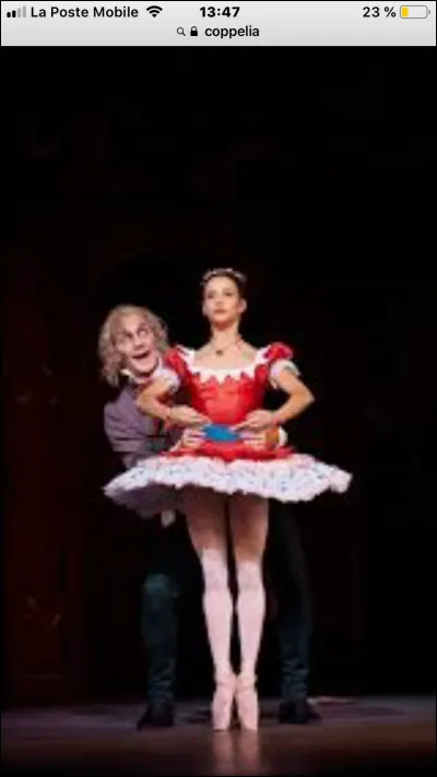 Lequel de ces ballets est un ballet de caractère ?