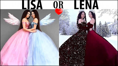 Lisa or Lena ? Quelle photo préfères-tu ?
