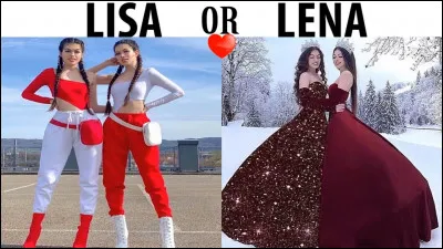 Lisa or Lena ? Quelle photo préfères-tu ?