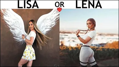 Lisa or Lena ? Quelle photo préfères-tu ?
