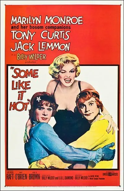 Je suis à l'affiche des films "Certains l'aiment chaud" et "Spartacus".
Qui suis-je ?