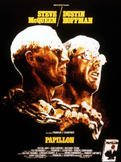 On me voit dans les films "Papillon" et "Le Lauréat".
Je suis donc...