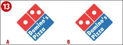 Quel est le vrai logo de Domino's Pizza ?