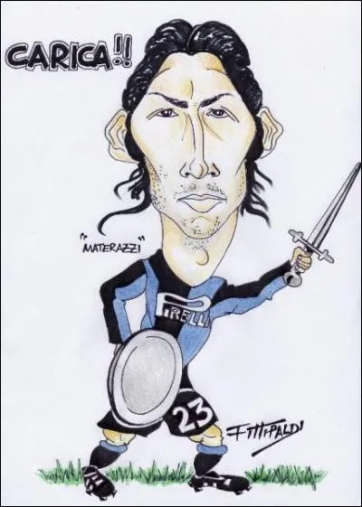Quel est le surnom de Materazzi ?
