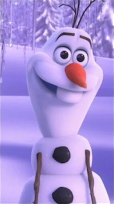 Comment s'appelle le bonhomme de neige qu'a fait Elsa ?
