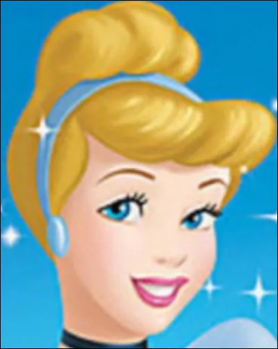 De quelle couleur est la robe de Cendrillon ?