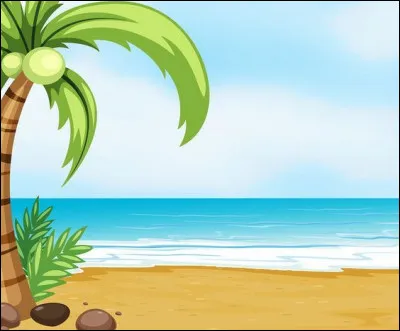 En face de la mer...