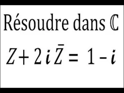 En mathématiques, comment appelle-t-on cette catégorie de nombres formés par une partie réelle et une partie imaginaire ?