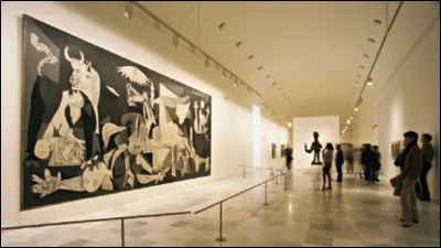 Quel est le nom de ce tableau, l'un des plus célèbres du peintre espagnol Pablo Picasso, retraçant un triste évènement survenu lors de la guerre d'Espagne ?