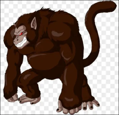 Quand Goku regarde la Lune, il se transforme en...