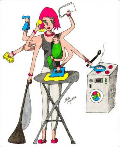 J'aide à l'organisation de la famille et dans les tâches quotidiennes. Et je vous rends service. Qui suis-je ?