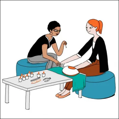 Elle prend soin du corps, pour une beauté physique. Cela te dit quelque chose ?