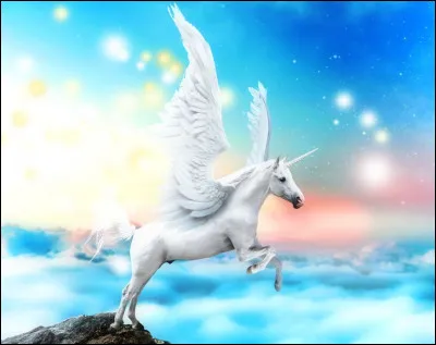 Quel est ce cheval fantastique doué de capacités magiques et qui a la faculté de voler ?