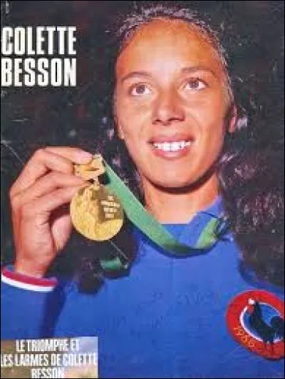 Colette Besson a obtenu la médaille d'or du 400 mètres en athlétisme aux Jeux olympiques de Mexico. En quelle année ont-ils eu lieu ?