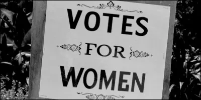 Où le mouvement des suffragettes a-t-il commencé ?