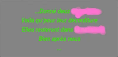 Il est vrai que, au pied de la lettre, Brassens ne se vendait pas bien... puisqu'il était censuré en permanence !