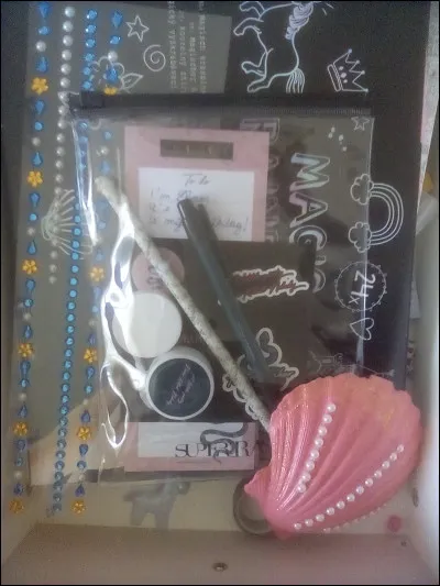 As-tu beaucoup de choses artistiques dans ta chambre ?