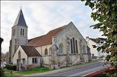 Vous avez sur cette image l'église Saint-Sulpice de Maisoncelles-en-Brie. Village francilien, il se situe dans le département ...