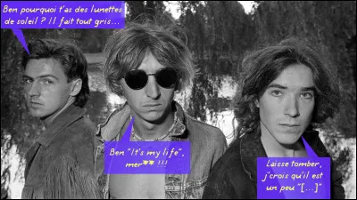 Retrouvons nos chers calembours, un groupe anglais des années 90 et le titre - dans le texte - d'un de leurs plus fameux tubes !