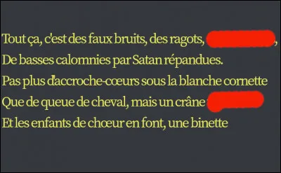 Encore deux rimes assassines...
