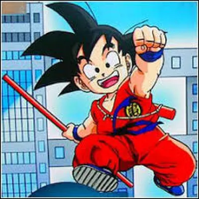 Comment Goku attaque-t-il l'armée du Red Ribon ?