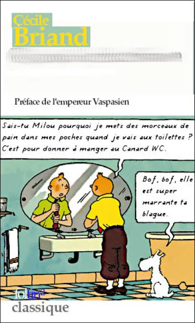 Quel est le titre de cet auteure française ?