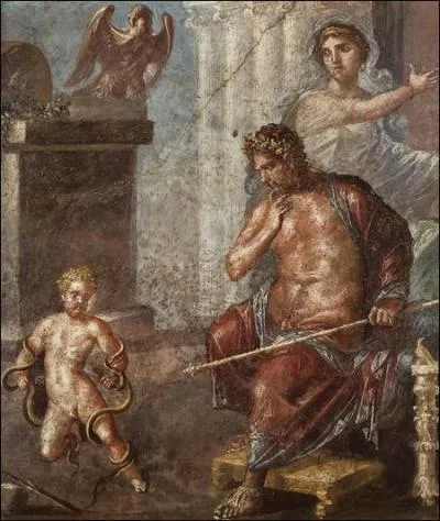 Quel dieu abusa d'Alcmène, prenant la forme d'Amphitryon, son mari ? (C'est de cette brève union que naquit Heraclès).