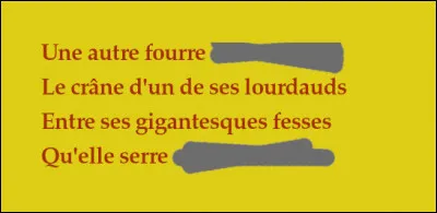 ...et 2 de plus - payables en rimes - pour "violence caractérisée" !