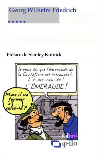 De plus en plus fort : retrouvez le titre et l'auteur allemand - dont on a que les prénoms - de cet ouvrage ?