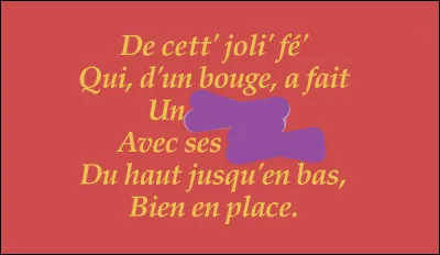 En guise de fin de verres : 2 fins de vers à retrouver !