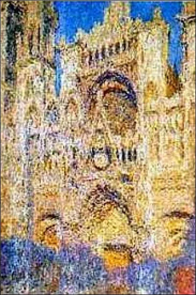 Quel peintre français a dédié 30 tableaux à cette cathédrale ?
