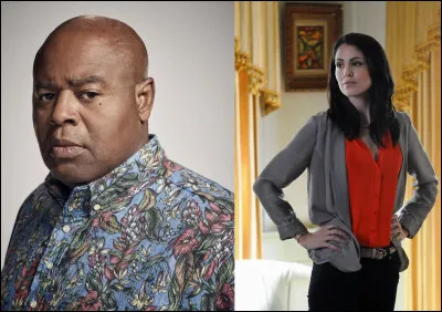 Le premier est le conseiller d'orientation et la seconde est assistante sociale. Dans quelle série Chi McBride et Michelle Borth jouent-ils ?