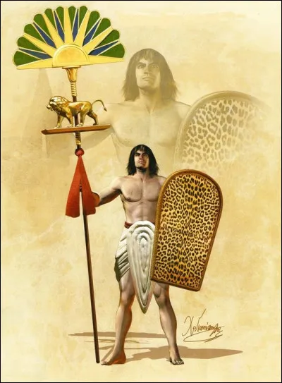 Policiers semi-nomade assurant la sécurité des chemins caravaniers et des missions envoyées aux carrières ou aux mines. Qui sont-ils ?