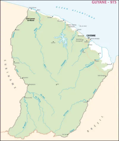 Cayenne est-elle le chef-lieu de la région Guyane ?