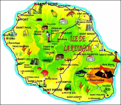 Saint-Pierre est-elle le chef-lieu de la région La Réunion ?