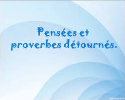 Qui a dit "Tu ne pueras point" ?